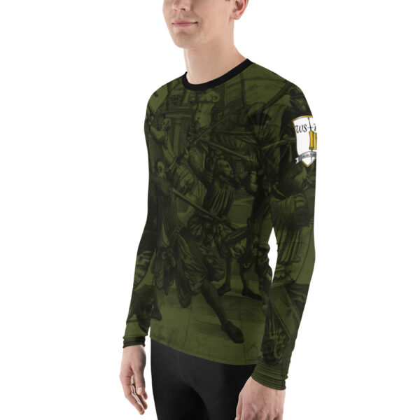 Kunst des Fechtens Men's Rash Guard - Image 2