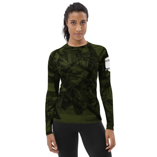 Kunst des Fechtens Women's Rash Guard